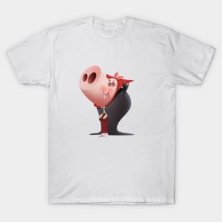 Dracula pig T-Shirt